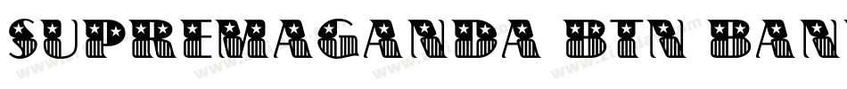 Supremaganda BTN Banner字体转换